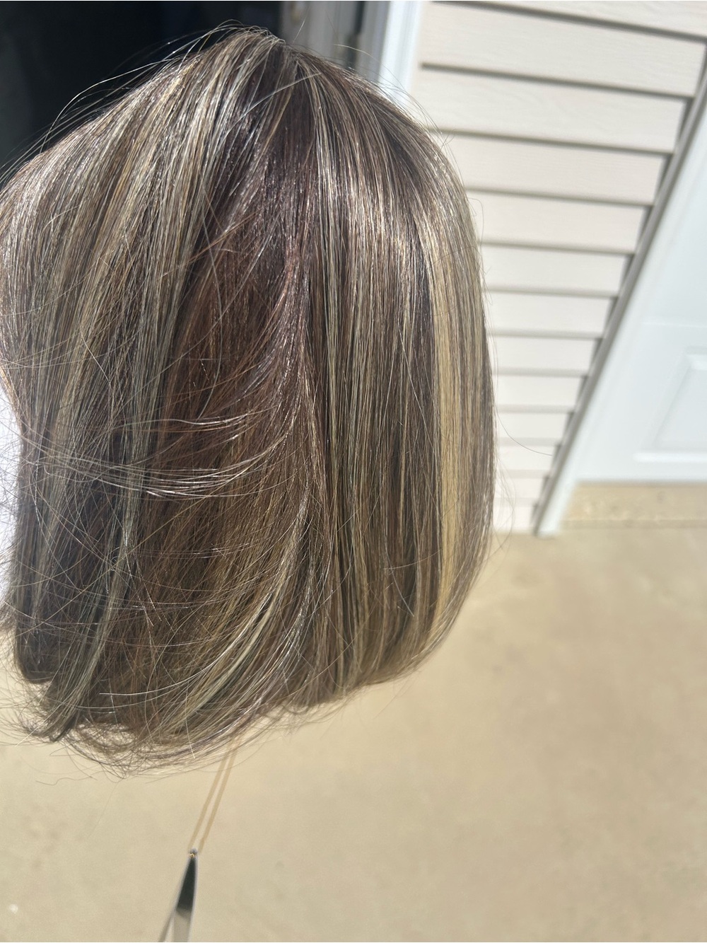 Belle Tress Paige from the Lux Collection in Chocolate Buttercream
